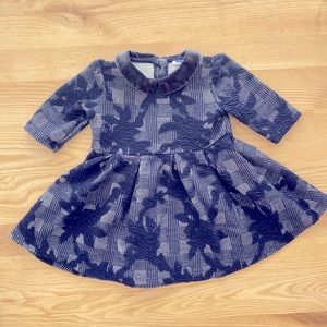 Blue winter Janie and Jack dress